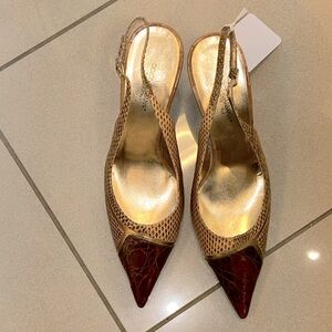 Snakeskin Heels by dolce & Gabbana